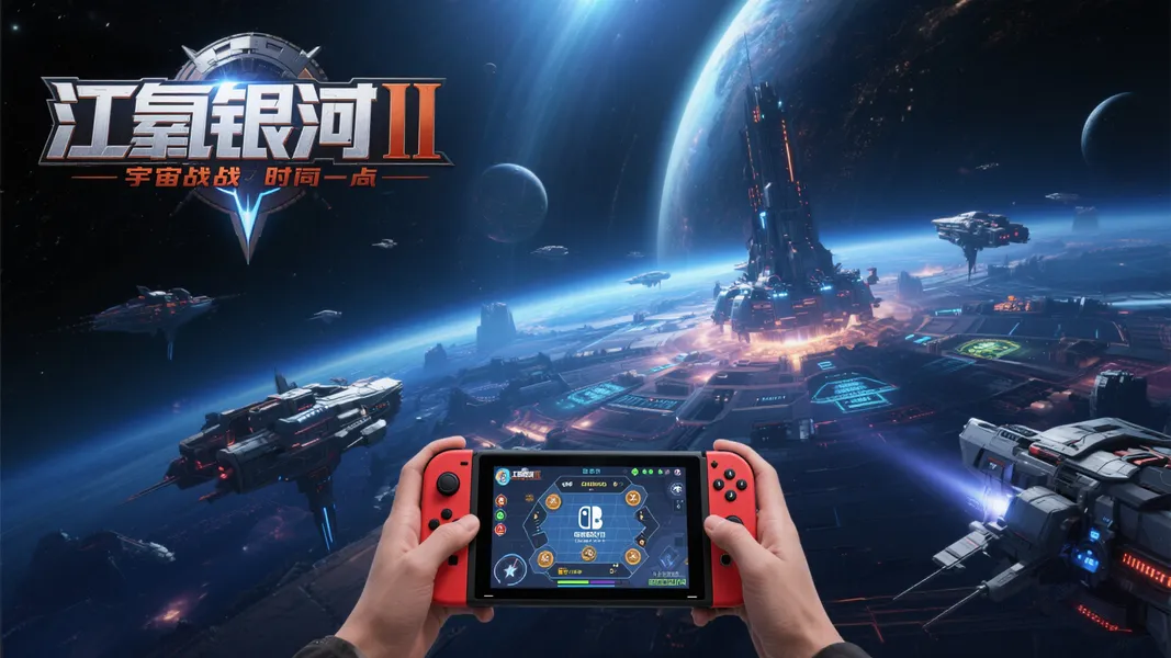智略引航星河征途，铁血铸就宇宙新章！《混沌银河Ⅱ》Switch版震撼上市！