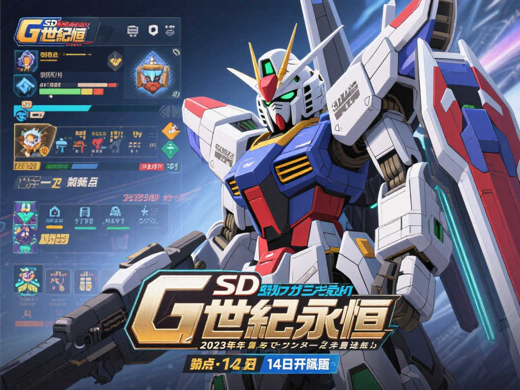 《SD高达G世纪永恒》本月震撼登场!14日开启预载! 《SD高达G世纪永恒》本月震撼登场!14日开启预载!